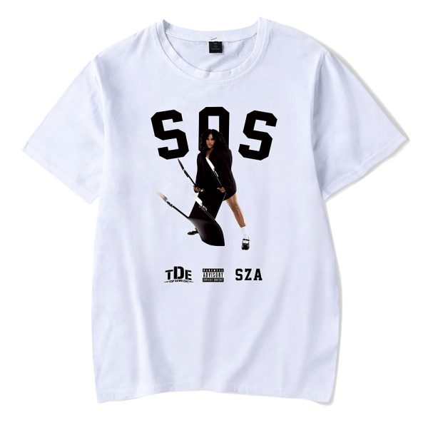 SZA SIGNATURE KILL BILL TOUR WHITE TEE