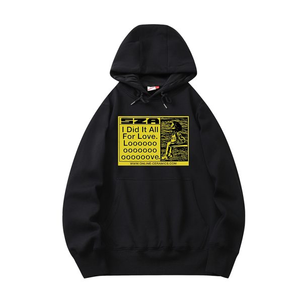 I DID IT ALL FOR LOVE NORTH AMERICA TOUR HOODIE