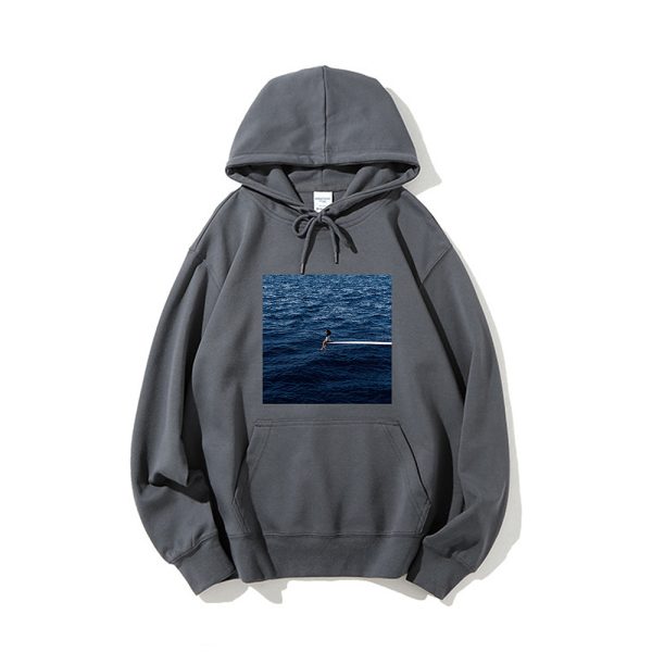 SZA SOS COVER CHARCOAL HOODIE