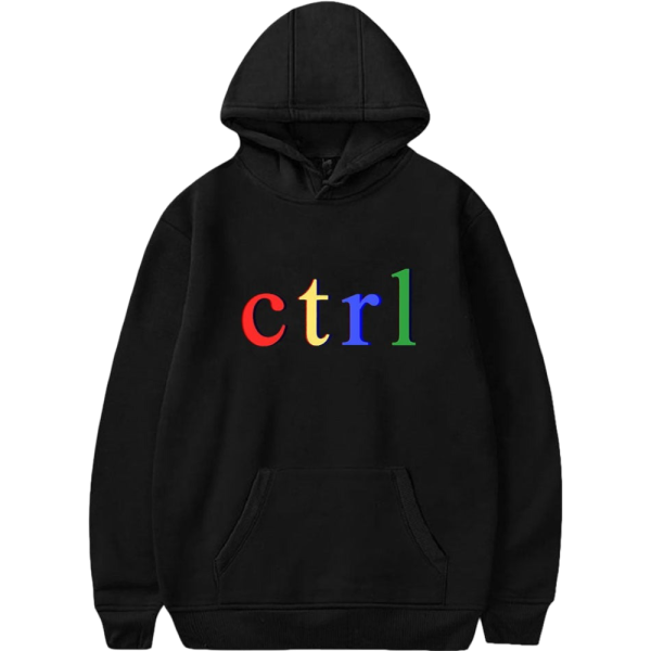 SZA Ctrl Album Title Text Hoodie