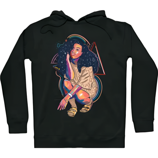 SZA Design Drawing Hoodie – Black