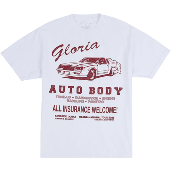 Kendrick Lamar Gloria Auto Body T-Shirt