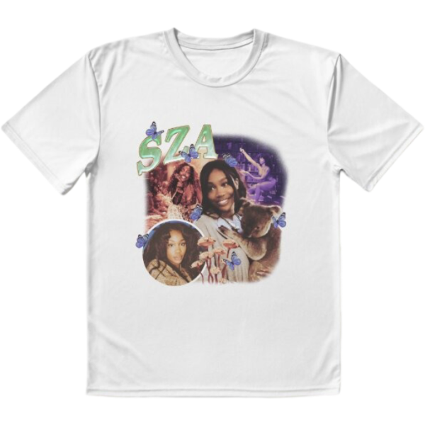 Retro SZA Rap Album Art T-Shirt