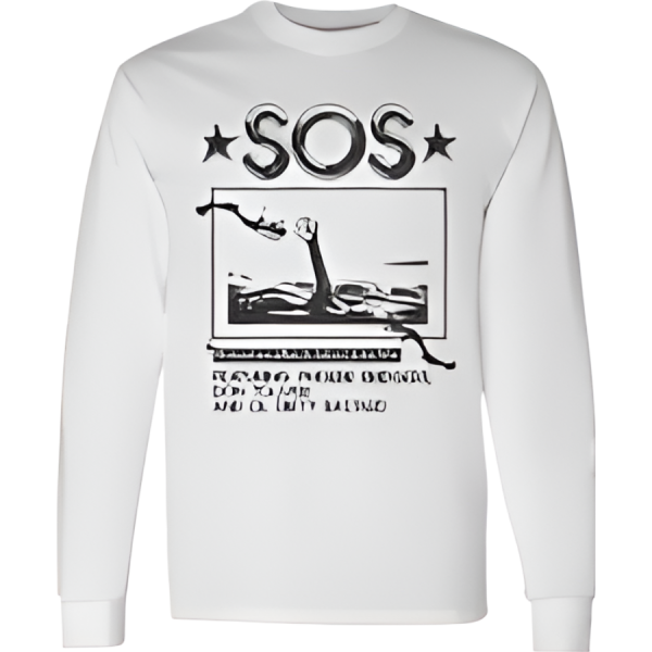 SOS Sweatshirt – White