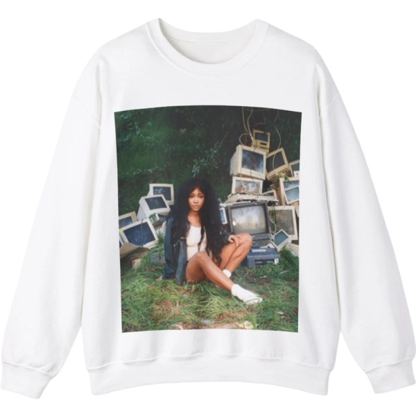 SZA Ctrl Pose Sweatshirt – White