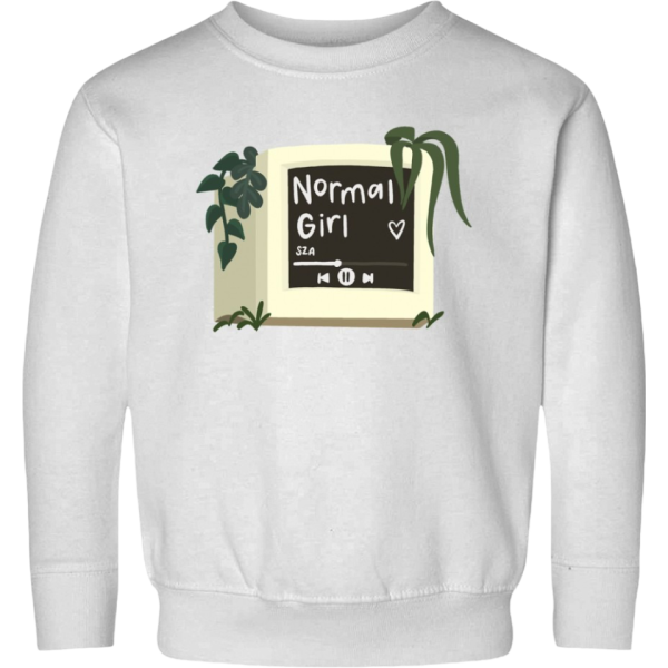 SZA Normal Girl Album Sweatshirt